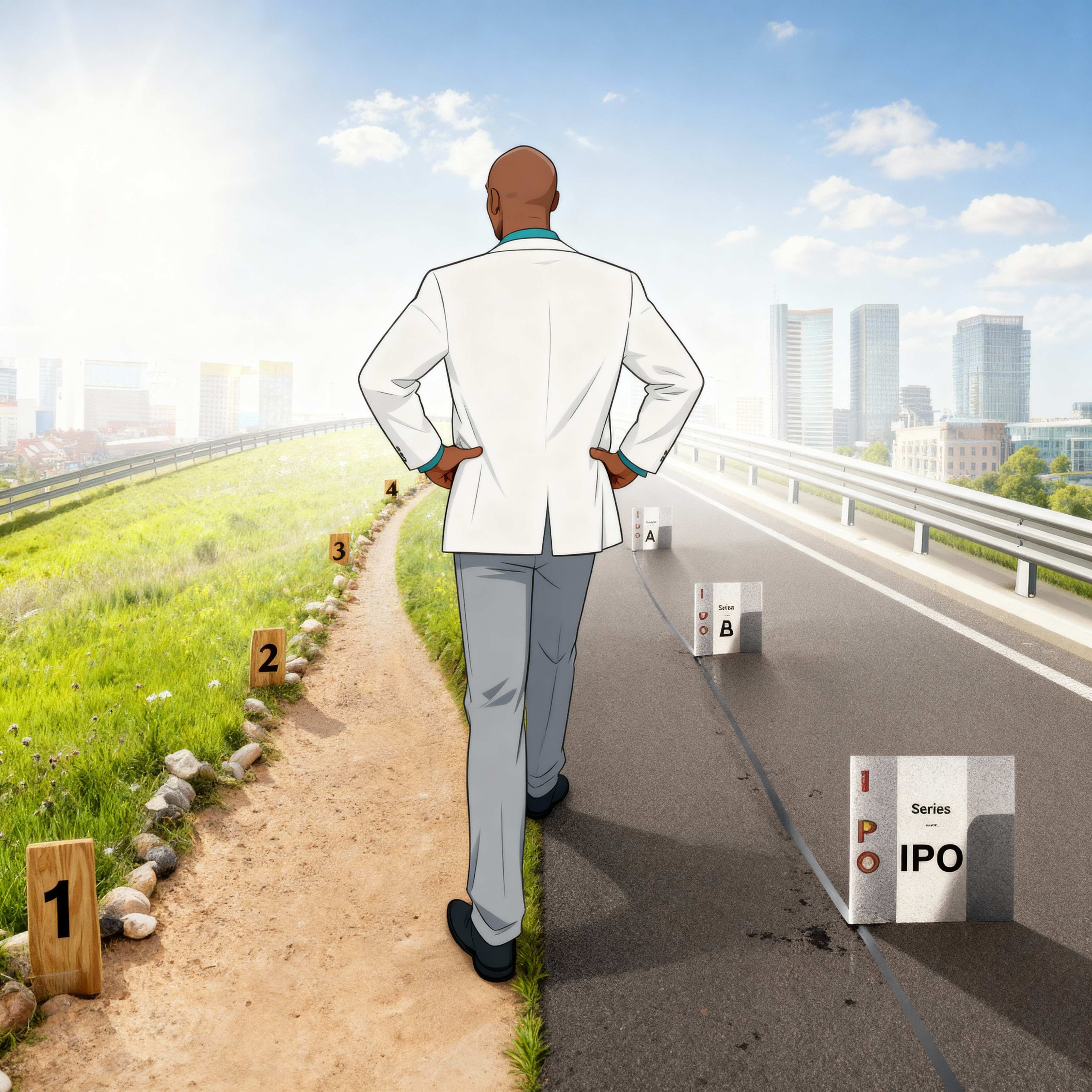 Bootstrapping One Startup While Raising for Another